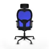 Office Chair with Headrest Jorquera Piqueras y Crespo 2D036G2 Blue