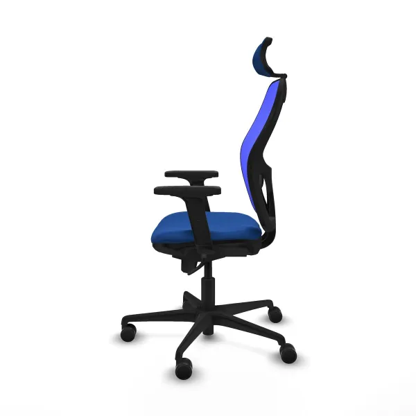 Office Chair with Headrest Jorquera Piqueras y Crespo 2D036N2 Blue