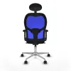 Office Chair with Headrest Jorquera Piqueras y Crespo 2D086N1 Blue
