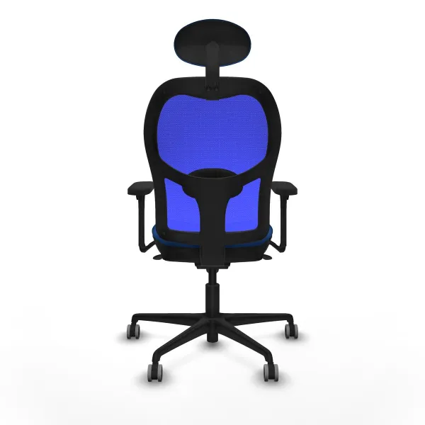 Office Chair with Headrest Jorquera Piqueras y Crespo 3D036G1 Blue