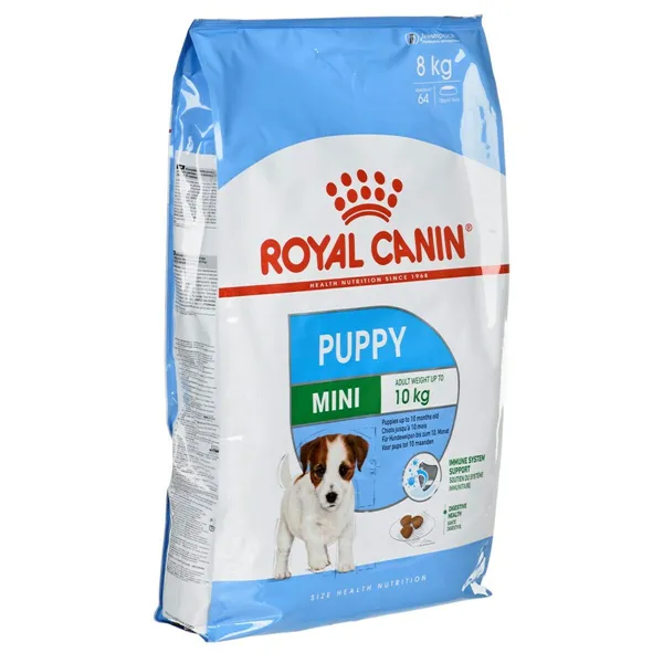 Fodder Royal Canin Mini Puppy Kid/Junior Chicken Rice Birds 8 kg