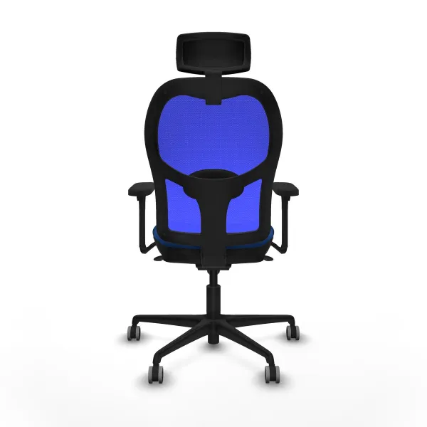Office Chair with Headrest Jorquera Piqueras y Crespo 3D036G2 Blue