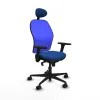 Office Chair with Headrest Jorquera Piqueras y Crespo 3D036N1 Blue