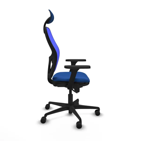 Office Chair with Headrest Jorquera Piqueras y Crespo 3D036N1 Blue