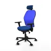 Office Chair with Headrest Jorquera Piqueras y Crespo 3D036N2 Blue