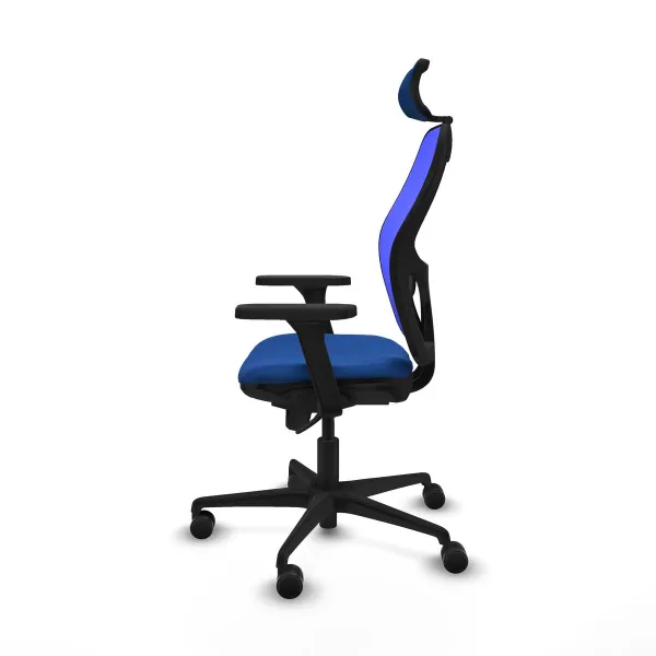 Office Chair with Headrest Jorquera Piqueras y Crespo 3D036N2 Blue