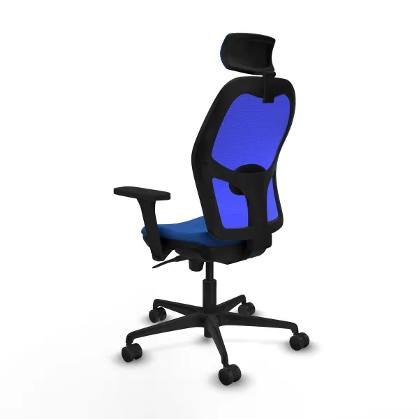 Office Chair with Headrest Jorquera Piqueras y Crespo 3D036N2 Blue