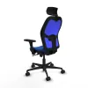 Office Chair with Headrest Jorquera Piqueras y Crespo 3D036N2 Blue
