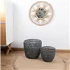 Basket set Vinthera Moa Cotton Metal 2 Pieces Grey