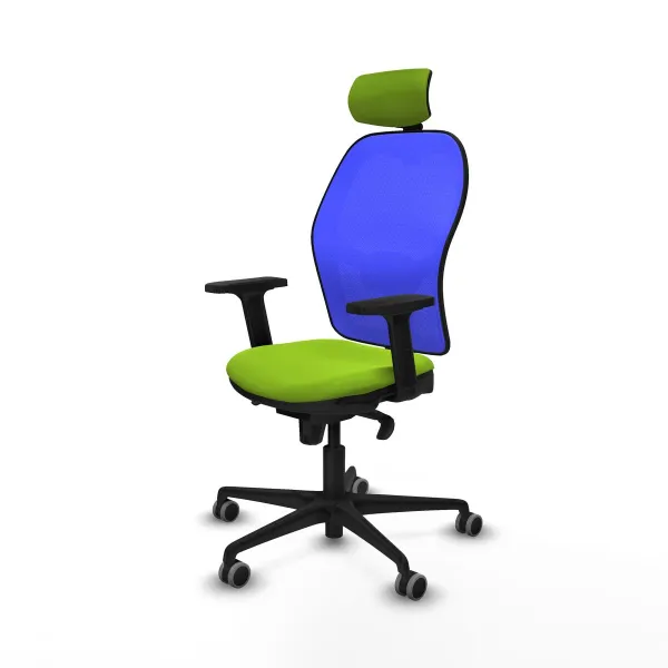 Office Chair with Headrest Jorquera Piqueras y Crespo 2D036G2 Pistachio