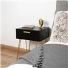 Nightstand Vinthera Moa Black Plastic 40 x 30 x 50 cm