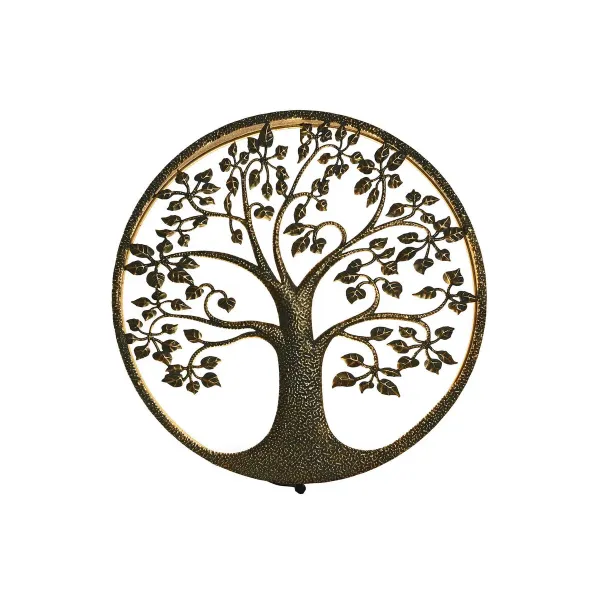 Wall Lamp Home ESPRIT Golden Metal 50 W Tree 220 V 50 x 13 x 50 cm