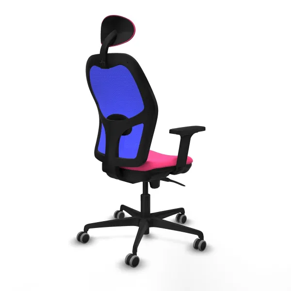 Office Chair with Headrest Jorquera Piqueras y Crespo 2D036G1 Pink