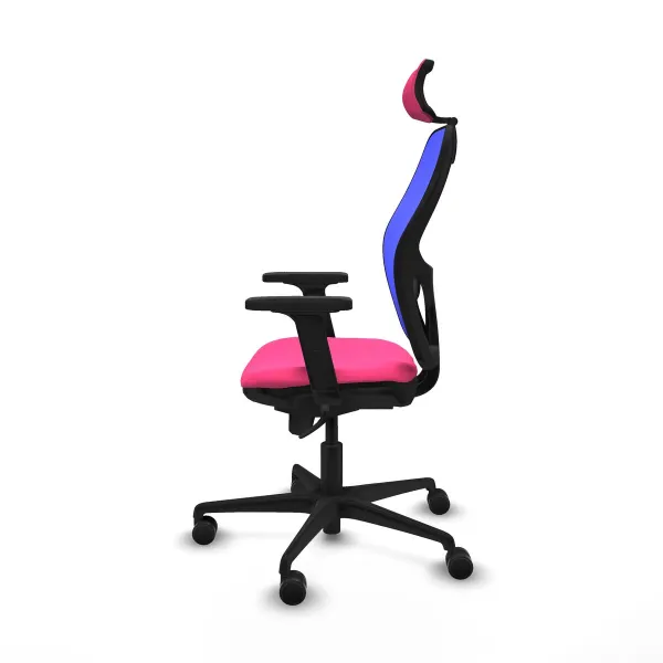 Office Chair with Headrest Jorquera Piqueras y Crespo 2D036N2 Pink