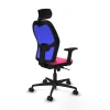Office Chair with Headrest Jorquera Piqueras y Crespo 2D036N2 Pink