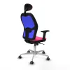 Office Chair with Headrest Jorquera Piqueras y Crespo 2D086G1 Pink