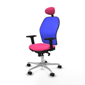 Office Chair with Headrest Jorquera Piqueras y Crespo 2D086N1 Pink