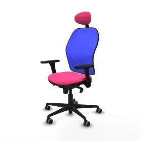 Office Chair with Headrest Jorquera Piqueras y Crespo 3D036G1 Pink