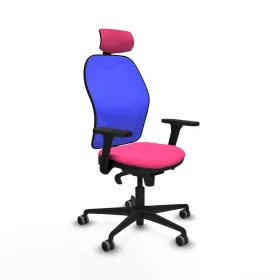 Biroja krēsls ar galvas atbalstu Jorquera Piqueras y Crespo 3D036G2 Rozā