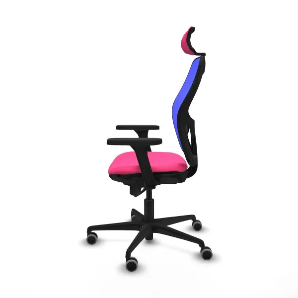 Office Chair with Headrest Jorquera Piqueras y Crespo 3D036G2 Pink