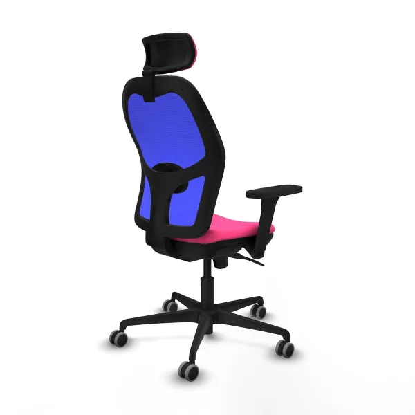 Office Chair with Headrest Jorquera Piqueras y Crespo 3D036G2 Pink