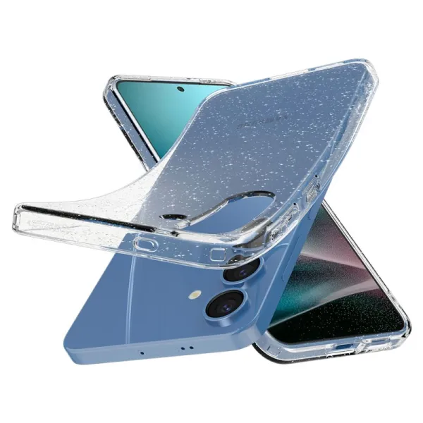 Spigen Liquid Crystal Glitter - Case for Samsung Galaxy S25 (Transparent)