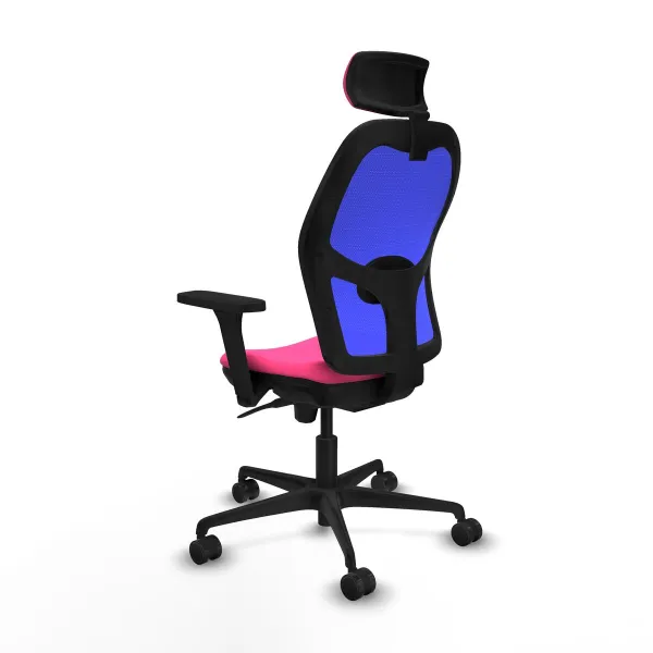 Office Chair with Headrest Jorquera Piqueras y Crespo 3D036N2 Pink