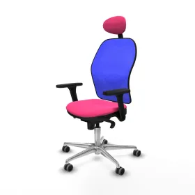 Biroja krēsls ar galvas atbalstu Jorquera Piqueras y Crespo 3D086G1 Rozā