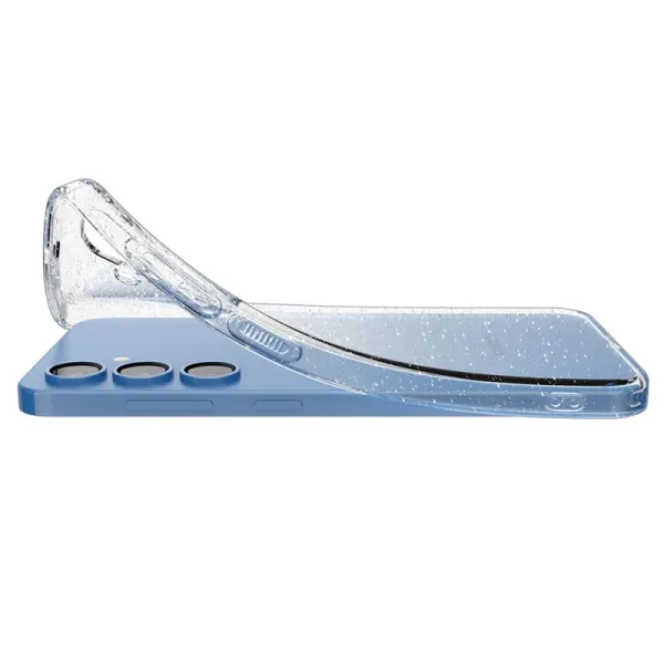 Spigen Liquid Crystal Glitter - Case for Samsung Galaxy S25 (Transparent)