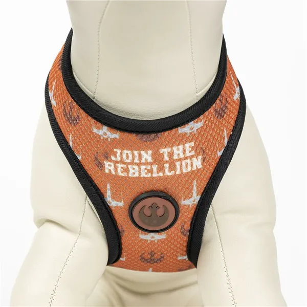 Dog Harness Star Wars Reversible Black XS