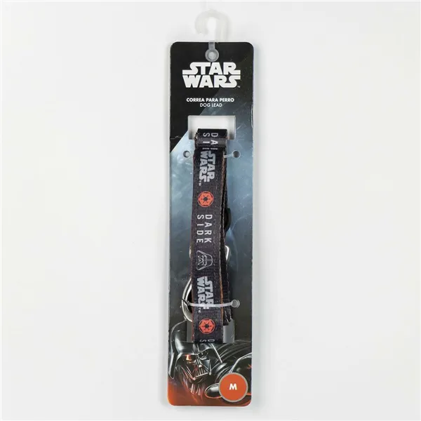 Dog Lead Star Wars Black M