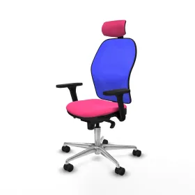 Office Chair with Headrest Jorquera Piqueras y Crespo 3D086N2 Pink