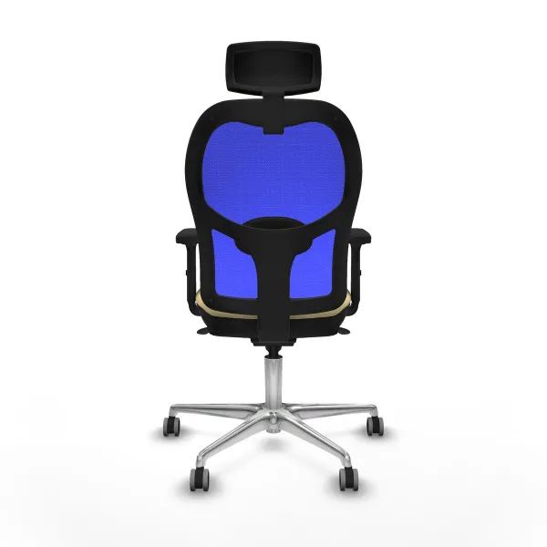Office Chair with Headrest Jorquera Piqueras y Crespo 2D086G2 Cream