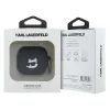 Karl Lagerfeld Silicone Choupette Head 3D - AirPods 4 Case (black)