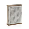 Key cupboard Versa White MDF Wood 7 x 27 x 21,5 cm