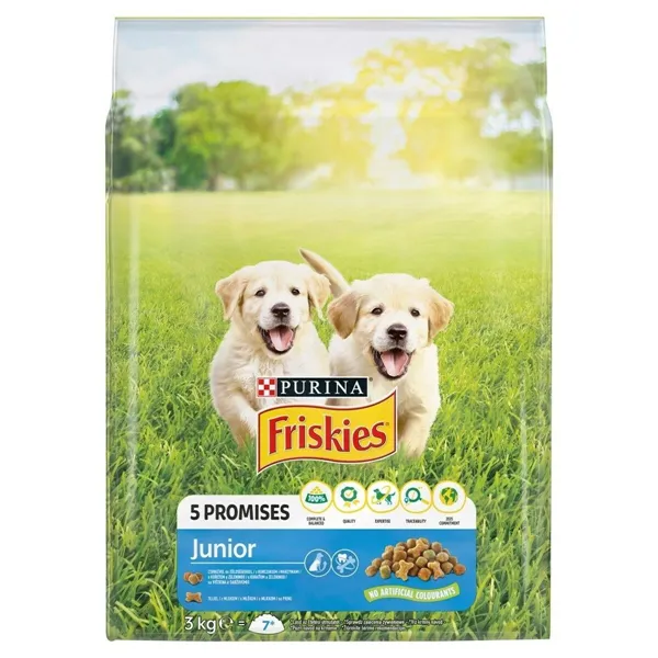 Fodder Purina Friskies Junior Kid/Junior Chicken 3 Kg