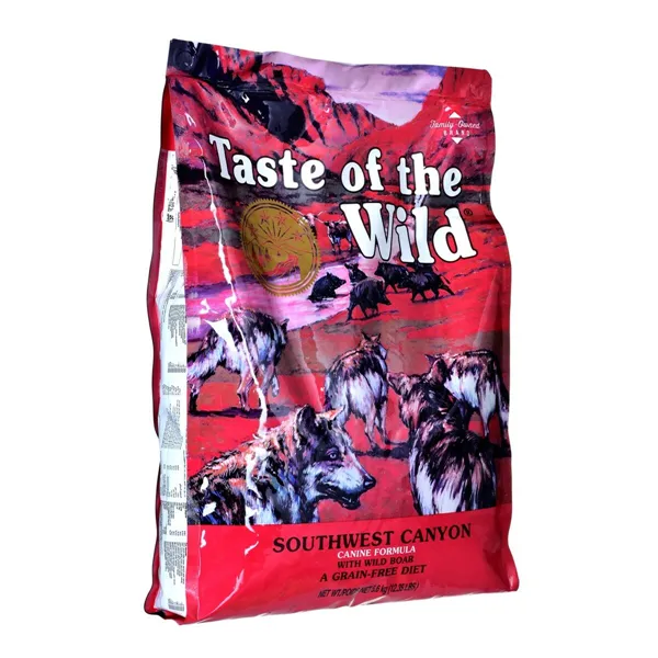 Fodder Taste Of The Wild Southwest Canyon Lamb Beef Wild Boar 5,6 kg