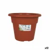 Plant pot Dem Greentime Circular Brown ø 20 x 15,75 cm (12 Units)