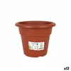 Plant pot Dem Greentime Circular Brown ø 18 x 14,6 cm (12 Units)