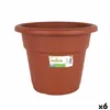 Plant pot Dem Greentime Circular Brown ø 35 x 28 cm (6 Units)