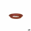 Flower Pot Dish Dem Greentime Brown ø 14 x 2 cm (12 Units)