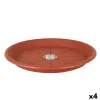 Flower Pot Dish Dem Greentime Brown ø 45 x 4,5 cm (4 Units)