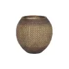 Planter Home ESPRIT Brown Magnesium 37 x 37 x 43 cm