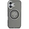 Guess IML Metal Mountain Logo MagSafe - Case for iPhone 16 (black)