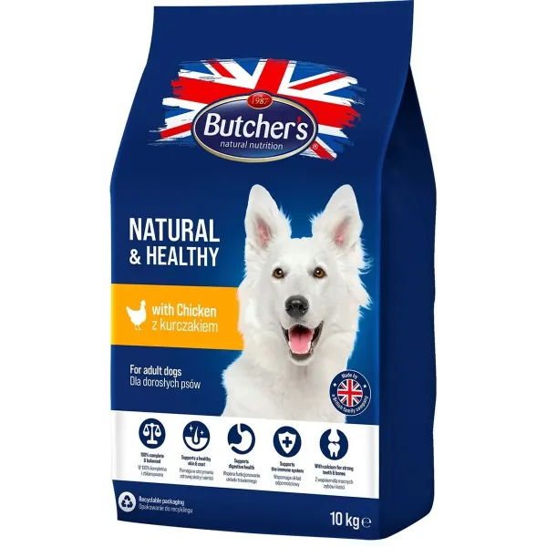 Fodder Butcher's Natural & Healthy Adult Chicken 10 kg