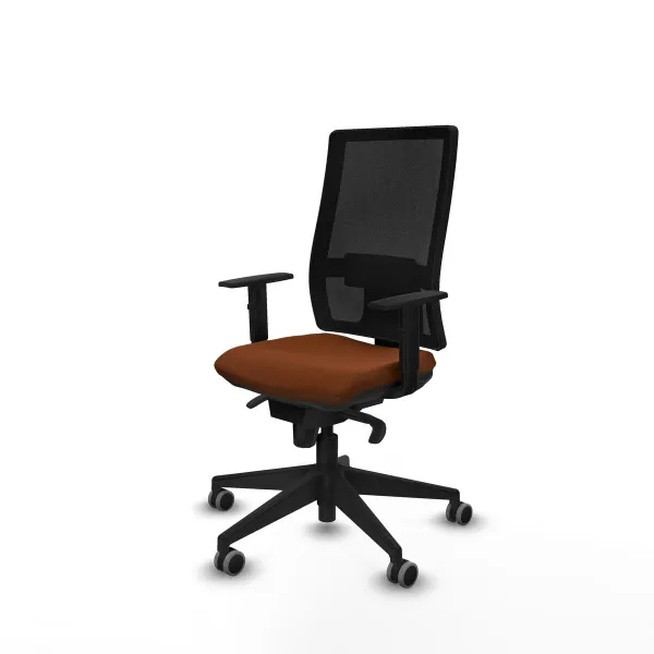 Office Chair Piqueras y Crespo 1D066G0 Brown