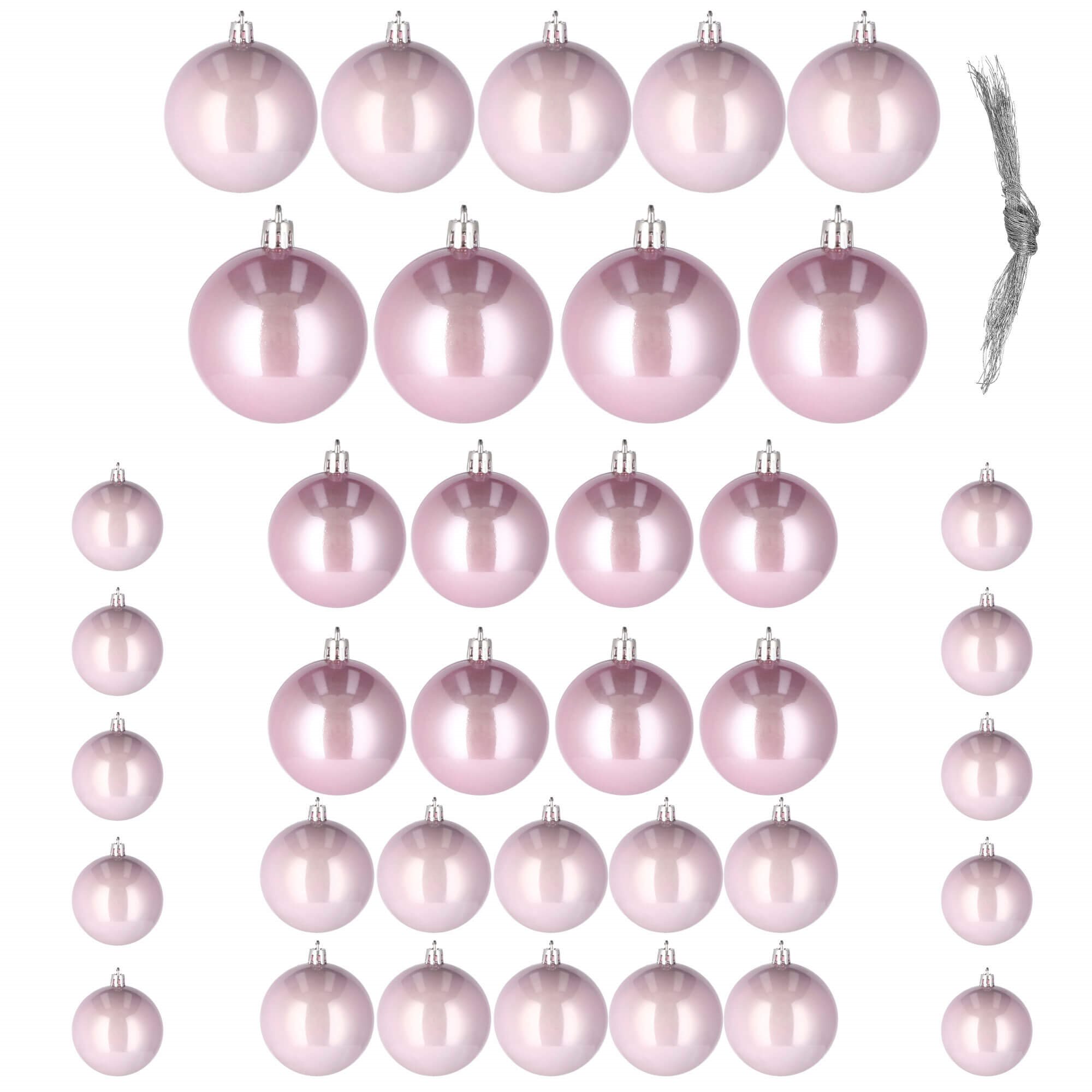 Christmas tree decoration Springos CA0145 4/5/6/7/8 cm 37 pcs.