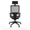 Office Chair with Headrest Piqueras y Crespo 1D066G1 Sky blue