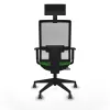 Office Chair with Headrest Piqueras y Crespo 1D066G1 Green
