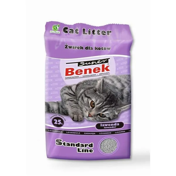 Cat Litter Super Benek                                 Lavendar 25 L